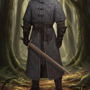 Medieval Long Gambeson – LARP & Ren Faire Costume