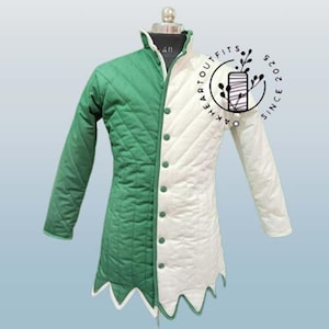 Aketon Cotton Gambeson - Full Sleeves Padded Gambeson with Botton, Easter day