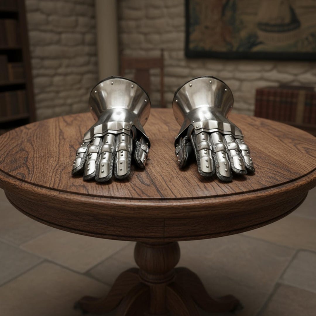 Hourglass Gauntlets – Medieval Knight Armor - Etsy