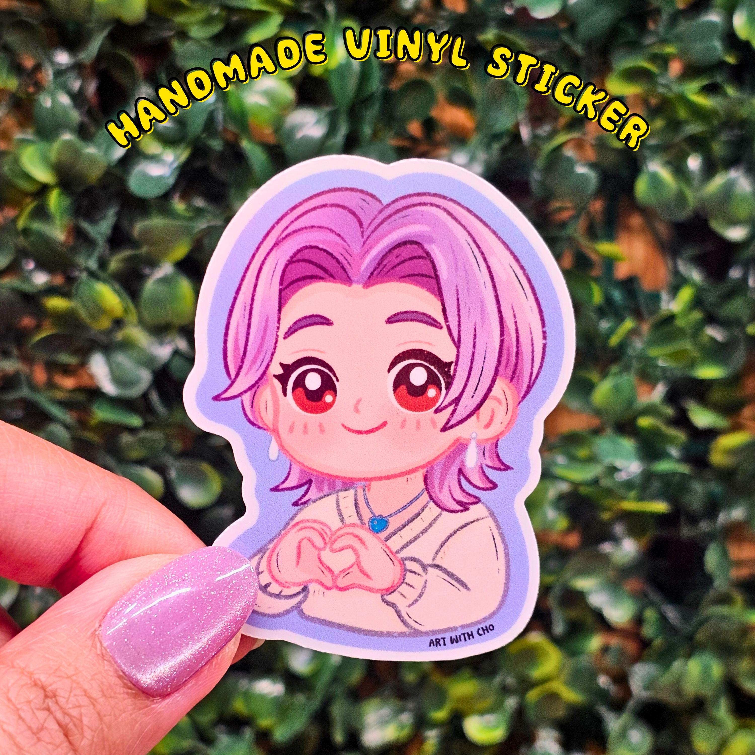 Kpop デーモンハンター ビニールステッカー 手作り かわいい ホロ