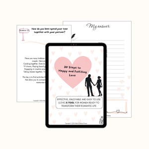 30 Steps to Happy and Fulfilling Love Workbook e-tool