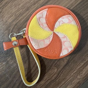Vintage Coach Coin Pouch - Etsy