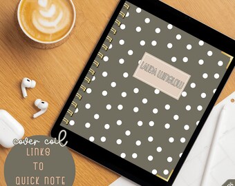 Cuaderno de objetivos empresariales digitales: Noteful, compatible con GoodNotes (descarga en PDF)