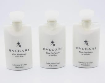 BVLGARI Body Lotion Confezione da 6 NUOVO au thé Blanc (Tè bianco) - 2,5 fl oz / 75 ml
