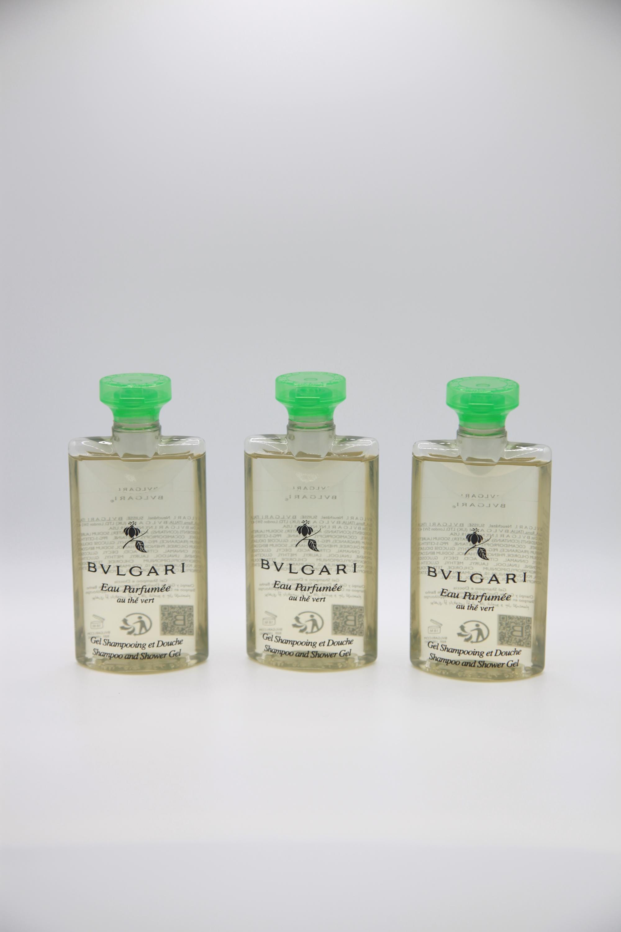 BVLGARI Shampoo Shower Gel Pack of NEW Au Thé Vert (green Tea