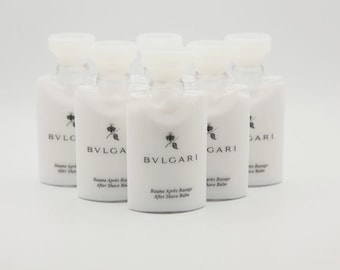 BVLGARI Unscented After Shave Balm Pack of 6 NEW - 1.35 Fl oz / 40mL