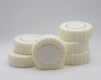 BVLGARI Soap Pack Of 6 NEW au thé Blanc (White Tea) - 1.7oz / 50g Pack Of 6