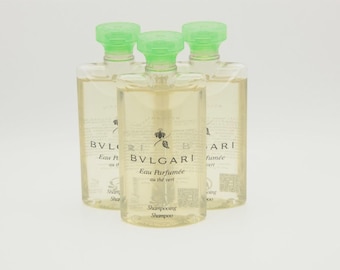 BVLGARI Pack Of 6 NEW au thé Vert ( Green Tea ) Shampoo - 2.5 Fl oz/75mL