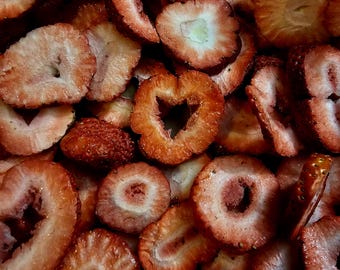 Freeze-dried Strawberries - Sliced