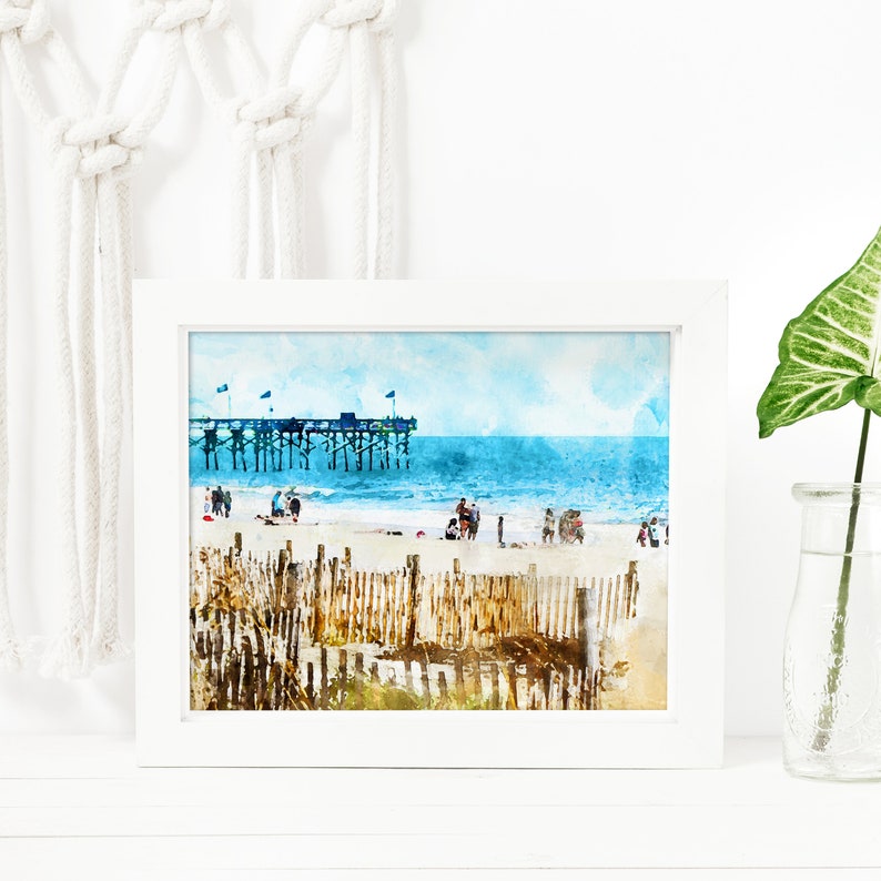 Myrtle Beach South Carolina South Carolina Decor Beach Etsy