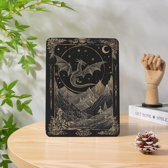 Dragon iPad case with Pencil Holder, iPad Pro 13 12.9 11, iPad Mini 4/5/6/7, iPad Air 4/5/6/7, iPad 10.9 Cover, iPad 9/10/11 Gen Case 2025