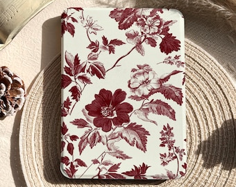 Retro Kindle Case, Detachable Magnetic Kindle Case,Kobo Case, Paperwhite case 12th 7", Colorsoft, Paperwhite 11th 6.8", Kindle clear back