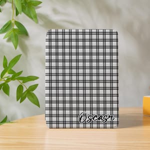 Custodia nera e bianca per Kindle Paperwhite 12° 7&quot;, custodia per Paperwhite 11° 6,8&quot;/10° 6&quot;, retro magnetico per Kindle, Kindle Fire HD/Colorsoft, custodia per Kobo Clara