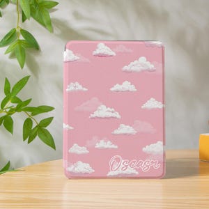 Étui pour Kindle Paperwhite 12e rose et nuage, couverture Paperwhite 11e 6,8 pouces, tout nouveau Kindle Colorsoft, Kindle 10 7 pouces 6 pouces, Kindle 2024, Kindle Oasis Scribe