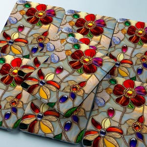 Stained Glass Kindle Case/Kobo Case,Paperwhite 12th 7" Case,Kobo Clara Case,Kindle Paperwhite 11th 6.8"/10th 6" Case,Kindle Fire HD/Oasis