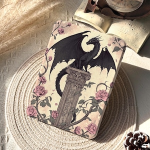 Detachable Magnetic Kindle Case, Dragon Kindle Case, Kobo Case, Paperwhite case 12th 7", Colorsoft, Paperwhite 11th 6.8", Kindle clear back