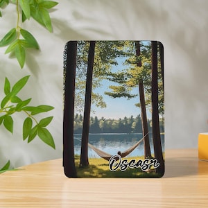 Custodia Relax pomeridiano per Kindle Paperwhite 12° 7&quot;, custodia per Paperwhite 11° 6,8&quot;/10° 6&quot;, retro magnetico per Kindle, Kindle Fire/Colorsoft, custodia per Kobo Clara