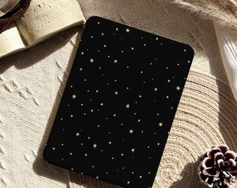 Stars Kindle Case, Detachable Magnetic Case, Kindle Paperwhite 11th 6.8, Paperwhite Case 12th, Kindle 11th Gen, Kindle Clear Back, Kobo Case