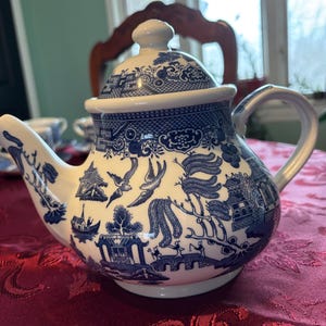 Churchill Blue Willow dishes