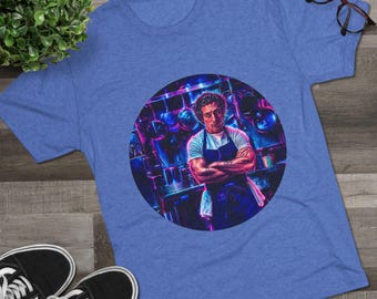 The Bear Inspired Neon Kitchen Graphic Tee