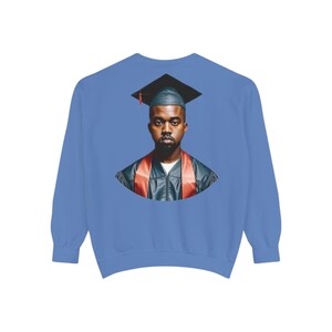 Graduation Tribute Sweatshirt - Kanye West, High Quality Crew, DOUBLE SIDED image 9