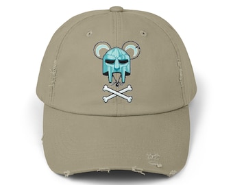 DANGERDOOM Distressed Hat, MF DOOM, Danger Mouse
