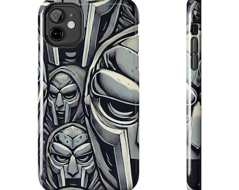 MF DOOM Mask Phone Case - Impact-Resistant Cover for iPhone & Samsung