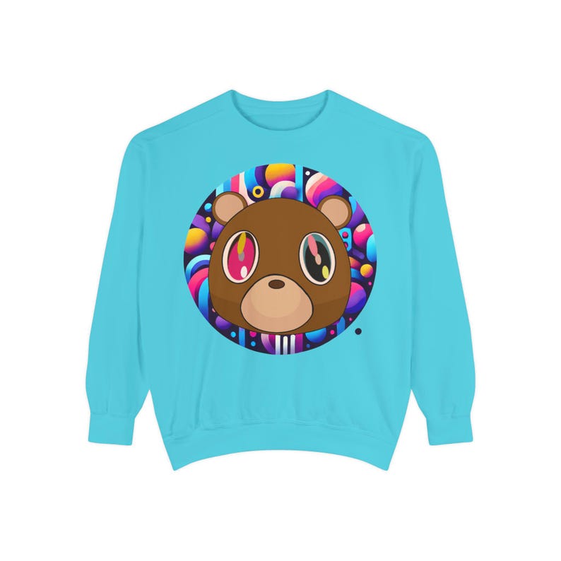 Graduation Tribute Sweatshirt - Kanye West, High Quality Crew, DOUBLE SIDED image 1