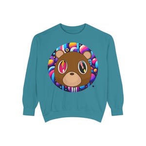 Graduation Tribute Sweatshirt - Kanye West, High Quality Crew, DOUBLE SIDED image 8