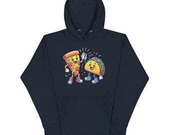 Pizza & Taco Hoodie – Fun, Cozy, and Uniquely You!