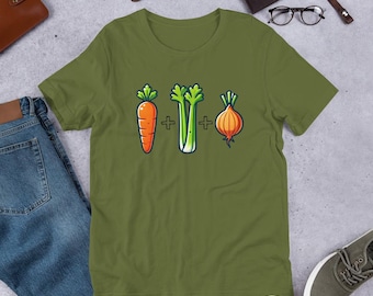 Mirepoix – Carrot, Celery & Onion Chef’s T-Shirt