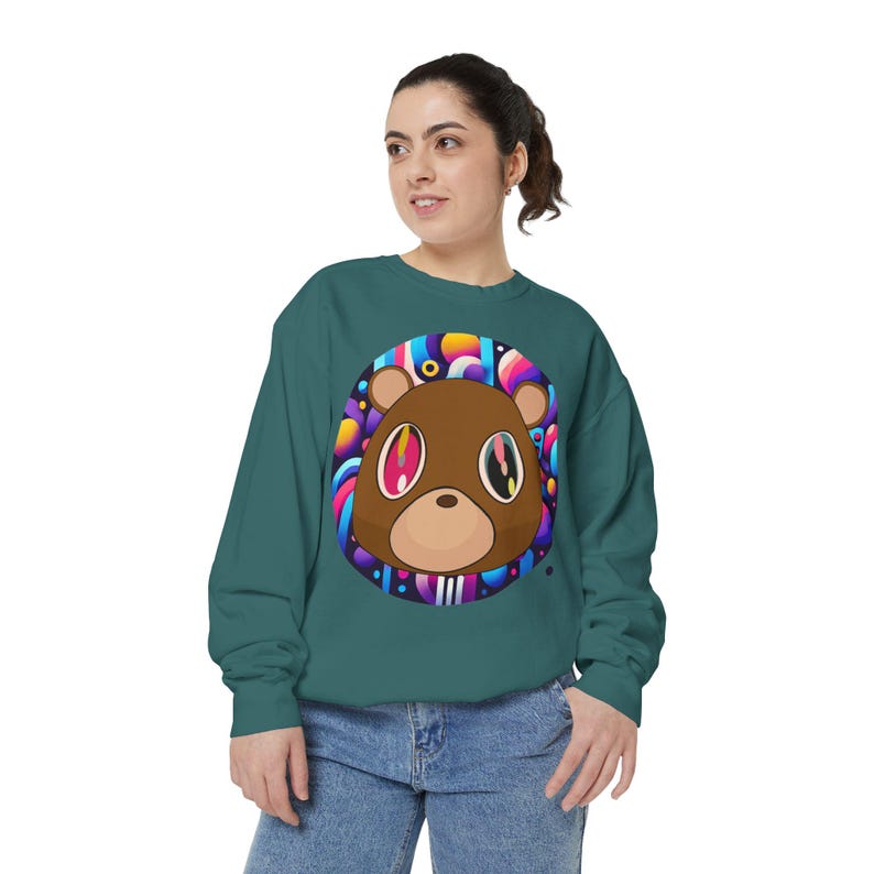 Graduation Tribute Sweatshirt - Kanye West, High Quality Crew, DOUBLE SIDED image 6