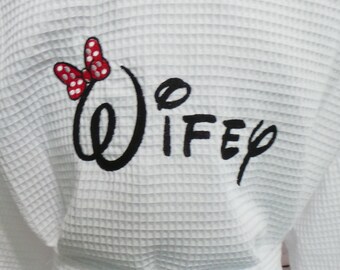 Minnie Mouse Robes Etsy
