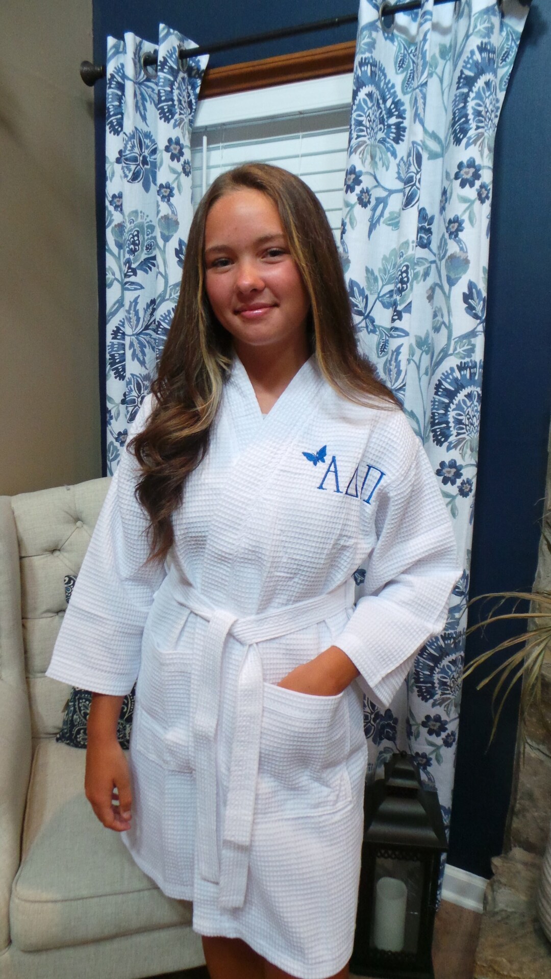 College Robe, Teen Robe, Personalized Robe, Monogrammed Robe