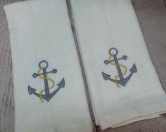 have any message or name added Personalised Towel Fisherman Boat Sailor 