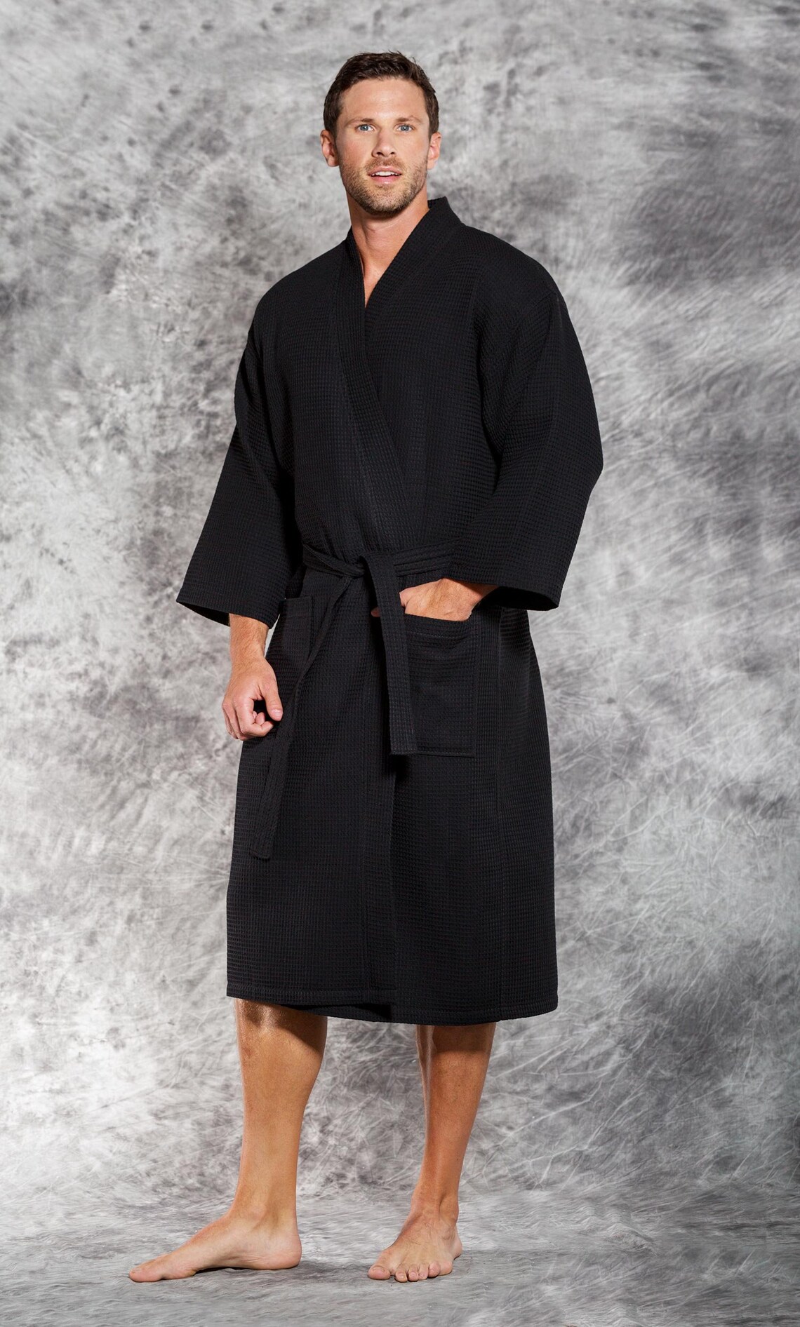 Men's Robe Tall Calf Length Personalized Robe Monogrammed Etsy