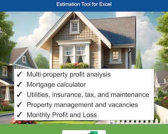 Rental Portfolio Purchase Analysis Excel Template