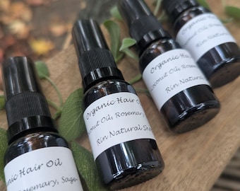 Bio-Haaröl - Rosmarin und Salbei