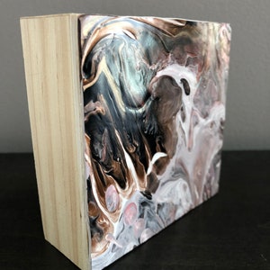 Acrylic painting, abstract painting, shelf sitter painting, original painting
