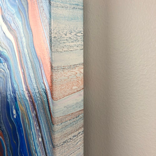 Shops Abstract painting, water painting, acrylic painting, reflection painting