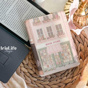 All New Kindle 12th 2024 Case Auto Wake/Sleep Case for Kindle Colorsoft Paperwhite 11th 6.8 kindle Oasis Kobo Case, Book Shop, Bookish Cover