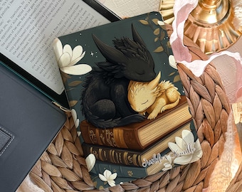 Black Dragon on Books for Kindle paperwhite 12th generation case, Kindle Colorsoft, Kindle cover paperwhite, Kindle case 2022, Wake/Sleep,