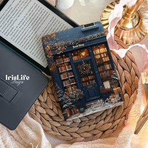 Book Shop All New Kindle 12th 2024 Strap Case, Bookish Kindle Colorsoft Paperwhite 11th 6.8 kindle Oasis Cover gift Kobo Clara Cover, Design