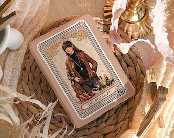 The Devil Wears Prada Tarot Kindle Case,Personalized Name Cover,Bookish Gift for Movie Fans,Paperwhite 12th gen