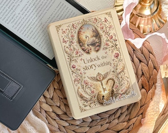Custom Name Cover for Kindle 11th Gen, Whimsical Fairy Tale Kindle Case, Paperwhite 7“ 2024, Kobo Clara Case, Romantic Reading Accessory