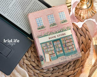 Pink kindle 12th 2024 Case Auto Wake/Sleep Case for Kindle Colorsoft Paperwhite 11th 6.8 kindle Oasis Kobo Case, Book Shop, Bookish Cover