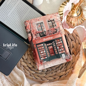 Book Shop All New Kindle 12th 2024 Case Auto Wake/Sleep Case for Kindle Colorsoft Paperwhite 11th 6.8 kindle Oasis Kobo Case, Bookish Cover