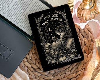 Moonlit Bookworm All New Kindle 12th Generation 2024 Case ,Paperwhite 6.8" 2021 Cover, Kobo Clara Case,Kindle Colorsoft,Book Lover Gift