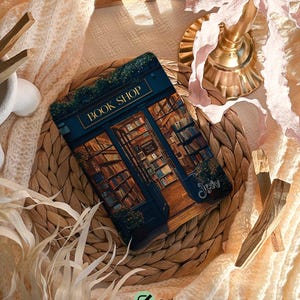 Book Shop Cover for Kindle Paperwhite 12th Generation, Kindle 2024 Case, Paperwhite 2024 Cover, Kobo Clara Case, Kindle Colorsoft case