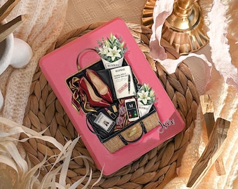 The Devil Wears Prada Inspired Kindle Case, Pink Fashionista E-Reader Sleeve, Fits Kindle Paperwhite 12th Gen, Trendy Bookish Accessory